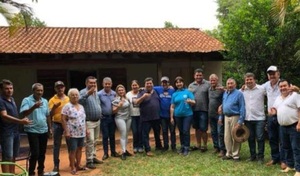Candidato a Gobernador del Caaguazú por la Concertación, con actividades en San José de los Arroyos - Noticiero Paraguay