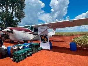 Incautación de “narcoavioneta” y su carga genera pérdida que supera US$ 1 millón, estiman - Policiales - ABC Color