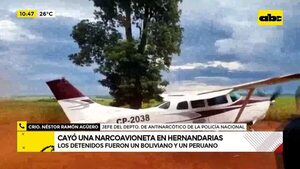 Cayó una narcoavioneta en Hernandarias - ABC Noticias - ABC Color