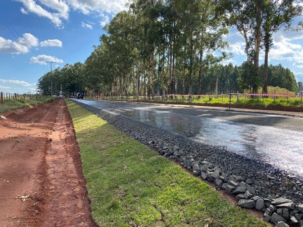 Avanzan trabajos del Lote 4 del tramo Lima -Cruce Alpha en Caazapá - .::Agencia IP::.