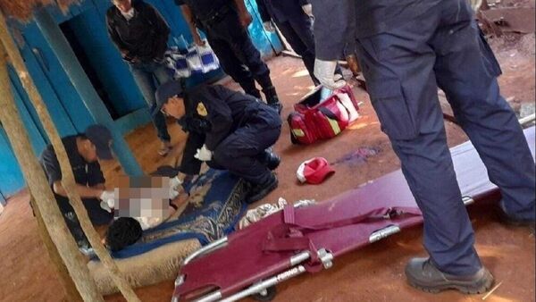 En ronda de tragos, hombre hiere con arma blanca a su hermano