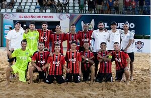 El Guma se consagró como el monarca en la etapa 2 de Futbol Playa