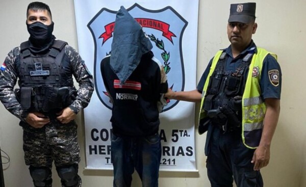 Hernandarias: Joven con antecedentes acabó con la vida de su pareja