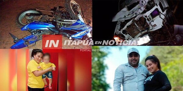 BEBÉ DE 7 MESES LUCHA POR SU VIDA TRAS QUEDAR HUÉRFANO EN ACCIDENTE FATAL  - Itapúa Noticias