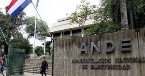 La Nación / Ande: varios ministerios están en mora y la deuda suma US$ 10 millones