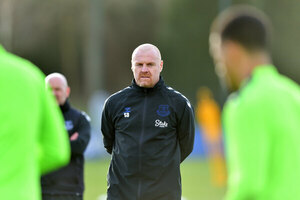 Everton presenta a Sean Dyche como nuevo DT tras la salida de Frank Lampard