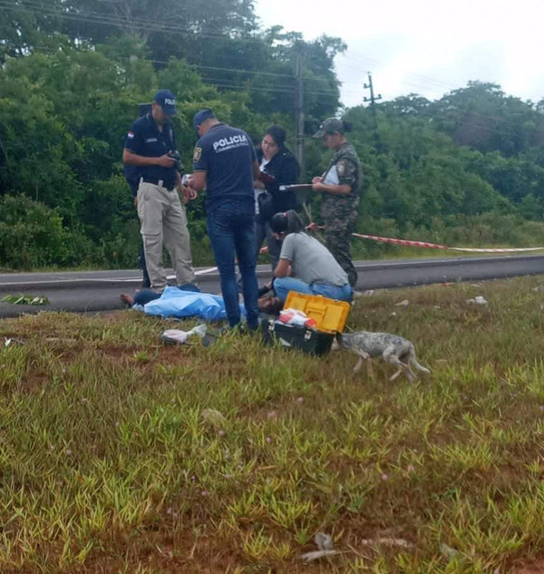 Horqueta: Mujer muere en accidente de tránsito