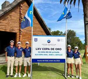 Golfistas paraguayos cierran gran actuación en Punta del Este
