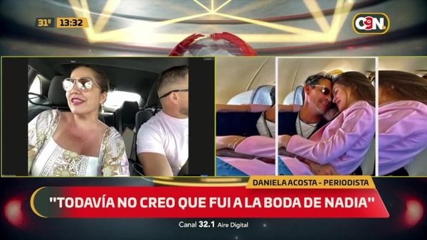 Nuestra reina de belleza se casó. "Es la novia más hermosa que vi en mi vida" - C9N