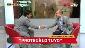 Dinapi impulsa campaña "Protegé lo tuyo" - C9N