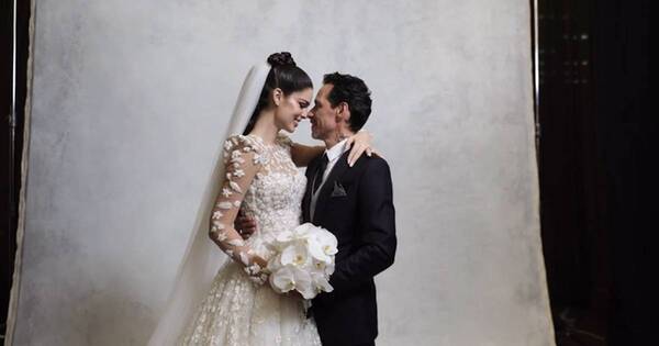La Nación / Nadia Ferreira compartió el primer video de su boda con Marc Anthony