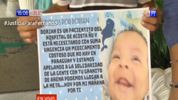 Todos por el pequeño Dorian - Noticias Paraguay