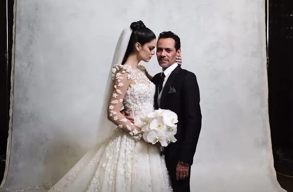 Nadia reveló nuevas imágenes de su lujosa boda con Marc Anthony - Gente - ABC Color