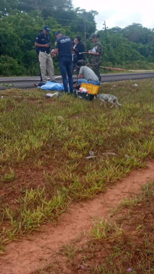 Horqueta: Mujer muere en accidente de tránsito