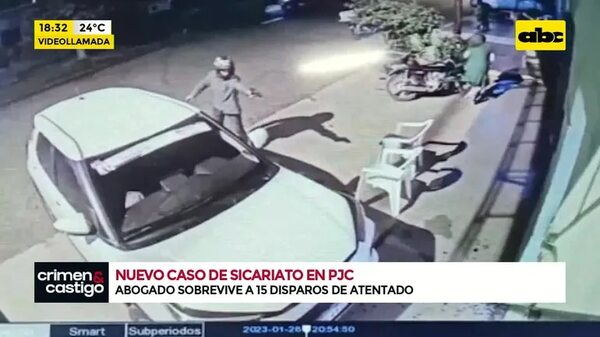 PJC: Un abogado recibió 15 impactos de bala, pero sobrevivió - Crimen y castigo - ABC Color