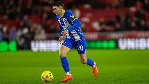 Julio Enciso marcó su segundo gol en la Liga Premier 2 - Fútbol Internacional - ABC Color