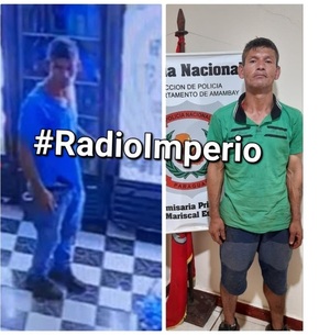 Policía aprehendió a un sujeto en seguimiento a hurto en local comercial - Radio Imperio