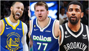 Irving, Curry y Doncic brillan en nueva jornada de la NBA