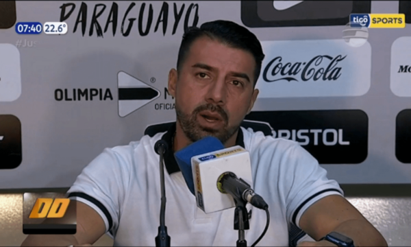 Julio Cáceres valora los momentos de buen juego de Olimpia | Telefuturo