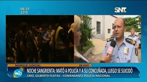 Noche sangrienta: Mató a policía y a su concuñada, luego se autoeliminó - SNT