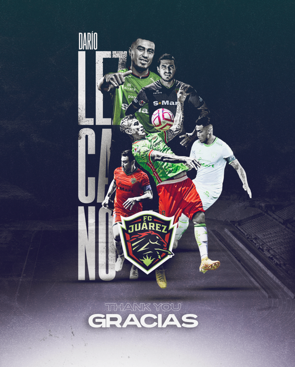 El Juárez se despide de Darío Lezcano