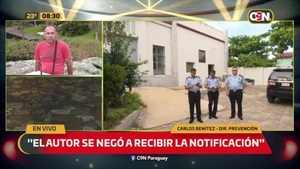 El asesino se autoeliminó en las llamas - C9N