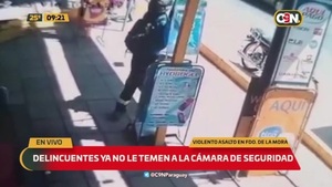 Violento asalto en tienda de venta de celulares - C9N