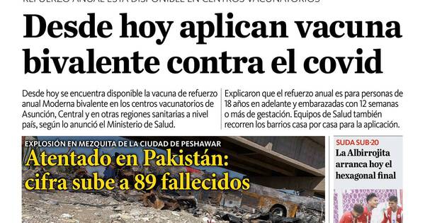 La Nación / LN PM: edición mediodía del 31 de enero