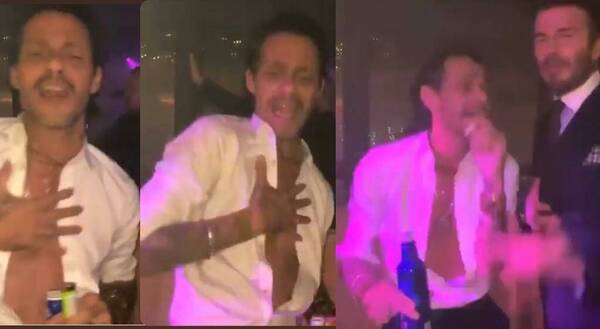 [VIDEO] Salió el video "prohibido" y se ve a Marc Anthony eufórico
