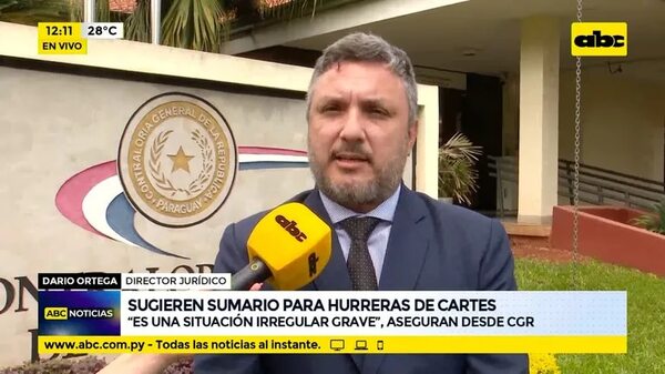 Sugieren sumario para hurreras de Cartes - ABC Noticias - ABC Color