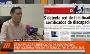 ''Falsos discapacitados'' en IPS y Petropar | Telefuturo