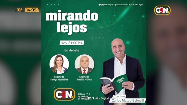 Hoy inicia "Mirando Lejos" desde las 21:00 hs - C9N