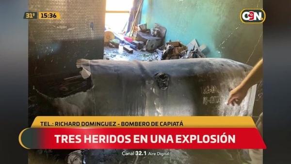 Explosión de gran magnitud en la ciudad de Capiatá - C9N