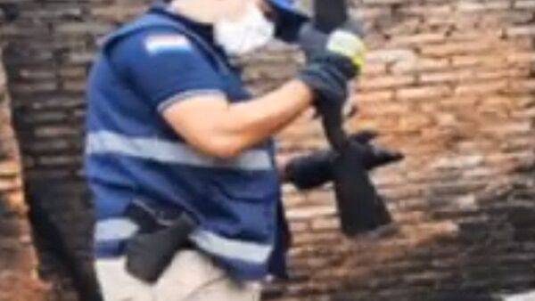 Hallan arma usada para asesinar a policía y mujer en Villa Elisa