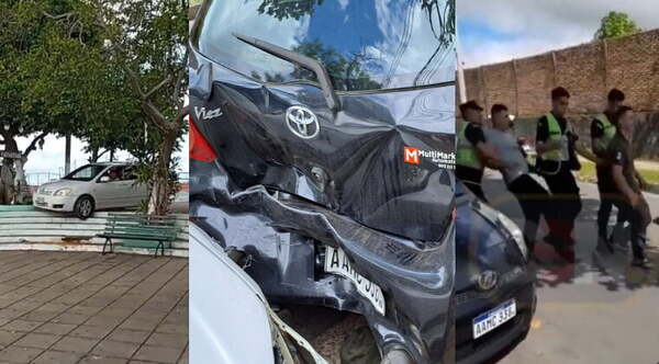 Militares ebrios irrumpen en mirador clausurado, chocan y casi llegan a los golpes - Noticiero Paraguay