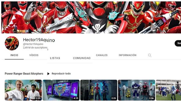 Youtuber paraguayo acumula más de USD 3 millones, según portal