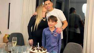 Dahiana le sorprendió con un festejo adelantado de cumple a Blas Riveros