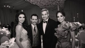 Silvana Abdo usó lujoso vestido de diseñadora paraguaya en boda de Nadia Ferreira