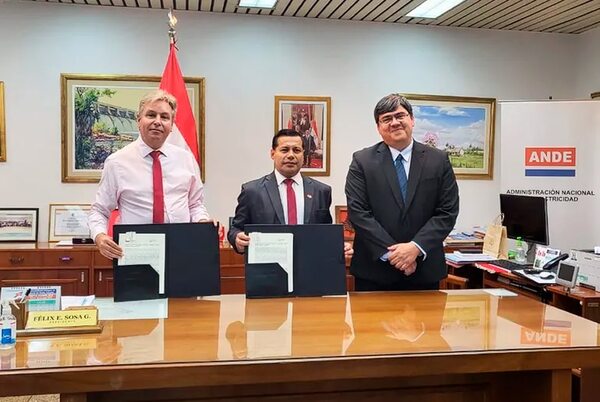 ANDE y firma canadiense de hidrógeno firmaron contrato por 75 MW - Economía - ABC Color