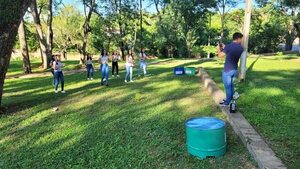 Con música incentivan a la limpieza en Piribebuy - Nacionales - ABC Color