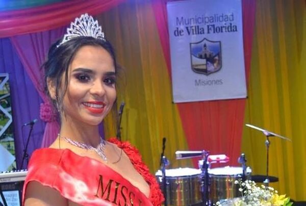Neida Anabel Castiñeira flamante Miss Villa Florida