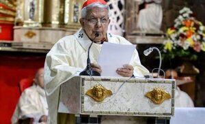 Cardenal invita a impulsar una campaña nacional por el saneamiento moral de la nación