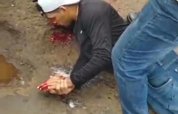 Dos heridos tras accidente de tránsitosobre avenida Bernardino Caballero – Diario TNPRESS