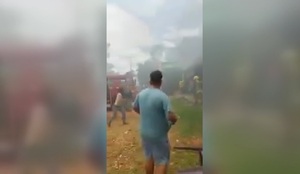 Tanque de combustible explota y deja tres heridos en Capiatá - trece