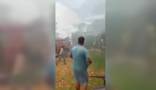 Tanque de combustible explota y deja tres heridos en Capiatá - trece
