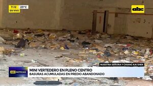Mini vertedero en Asunción  - ABC Noticias - ABC Color