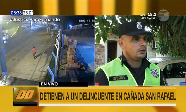 Luque: Atrapan al ''terror'' de Cañada San Rafael | Telefuturo
