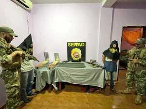 Detienen a dos personas y se incautan de cocaína, fusil y cartuchos en Pedro Juan | OnLivePy