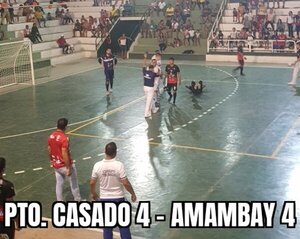 Amambay arrancó un empate en su visita a Puerto Casado