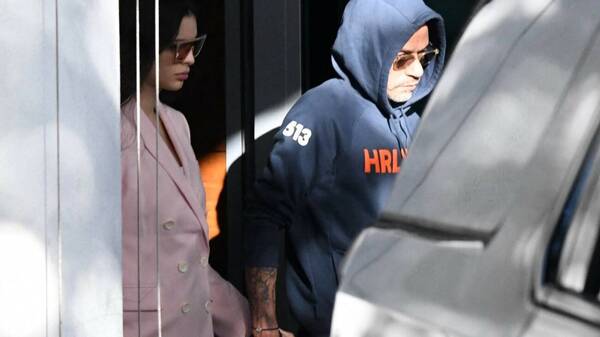 Las primeras fotos de Nadia Ferreira y Marc Anthony, recién casados